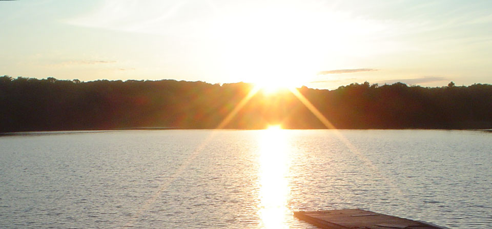 Muskoka Lakeside Resort Sunset