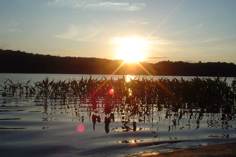 Muskoka Lakeside Resort Water Sunset